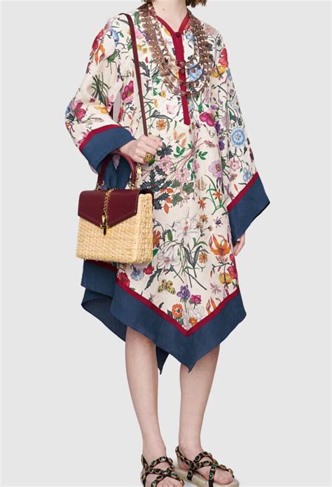 gucci dress florence|gucci floral kimono.